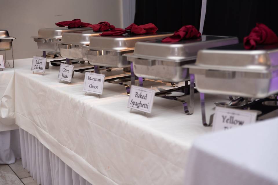 Buffet selection