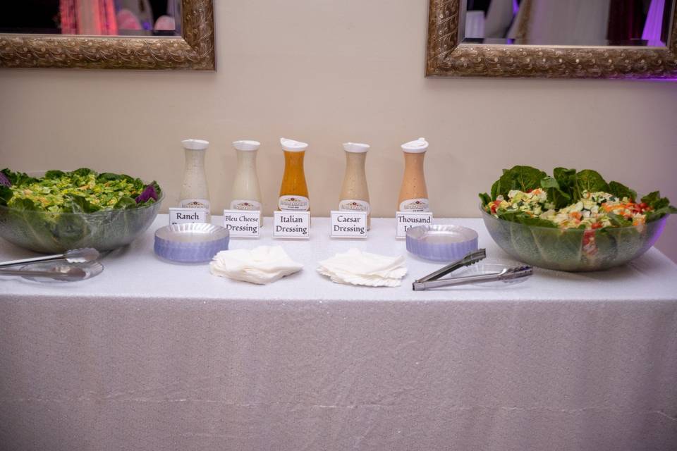 Delicious menu options