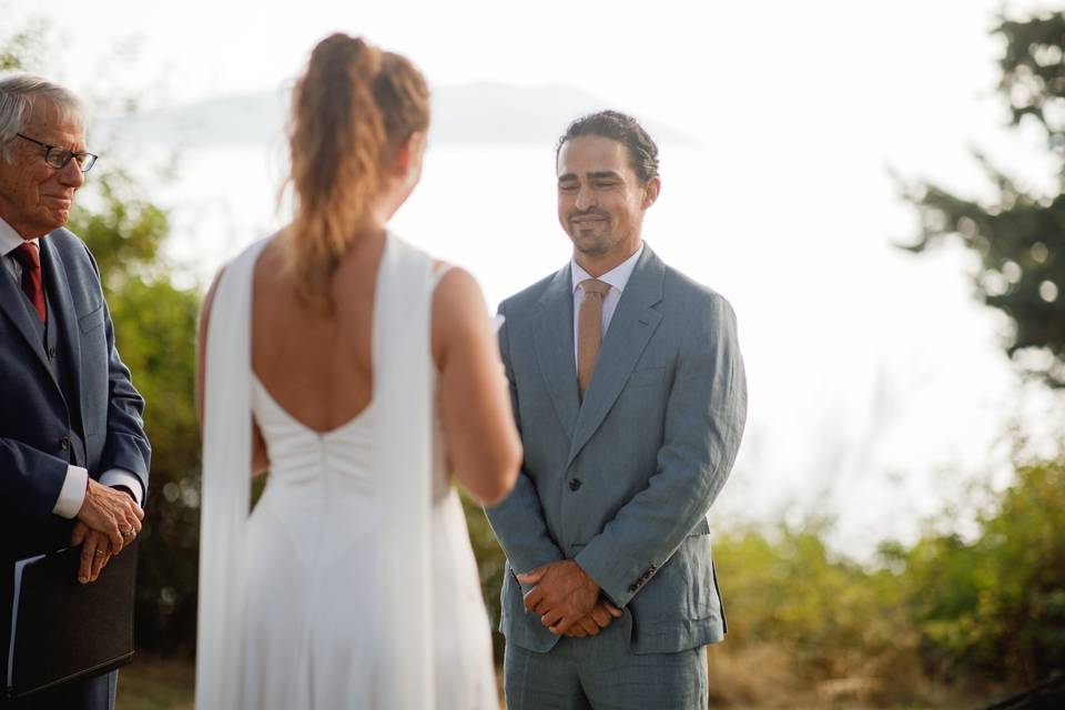 The moment just before