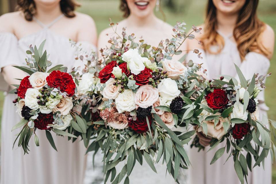 Flower bouquets - dasha crawford photography