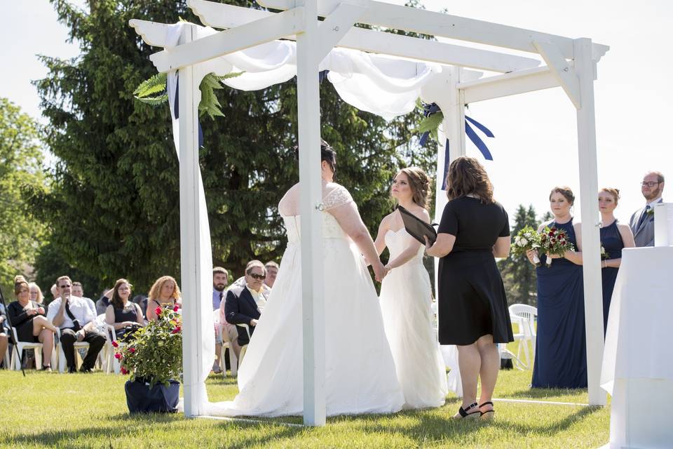 Wedding arbor