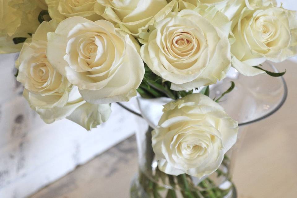 White roses