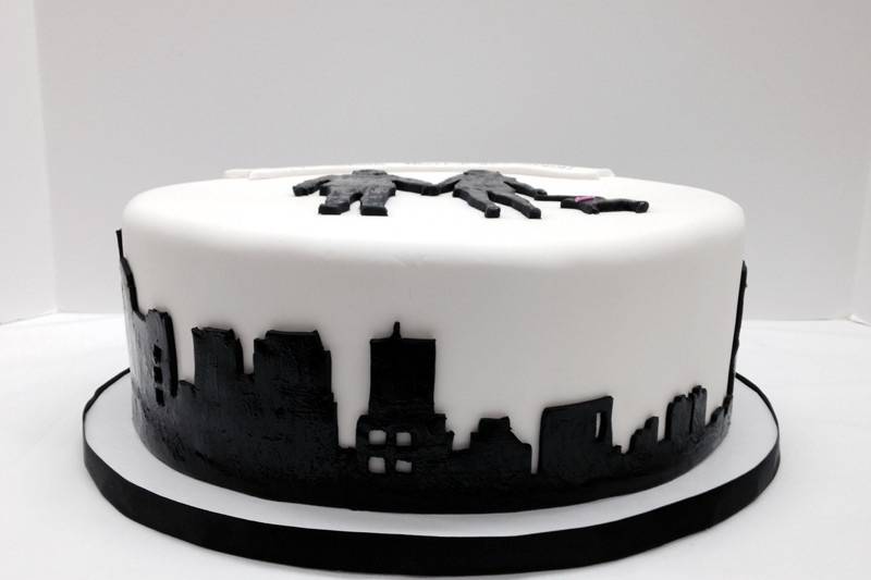 Urban concept cake