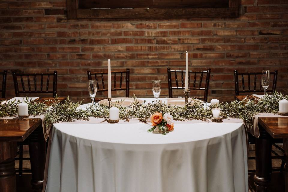 Sweetheart Table