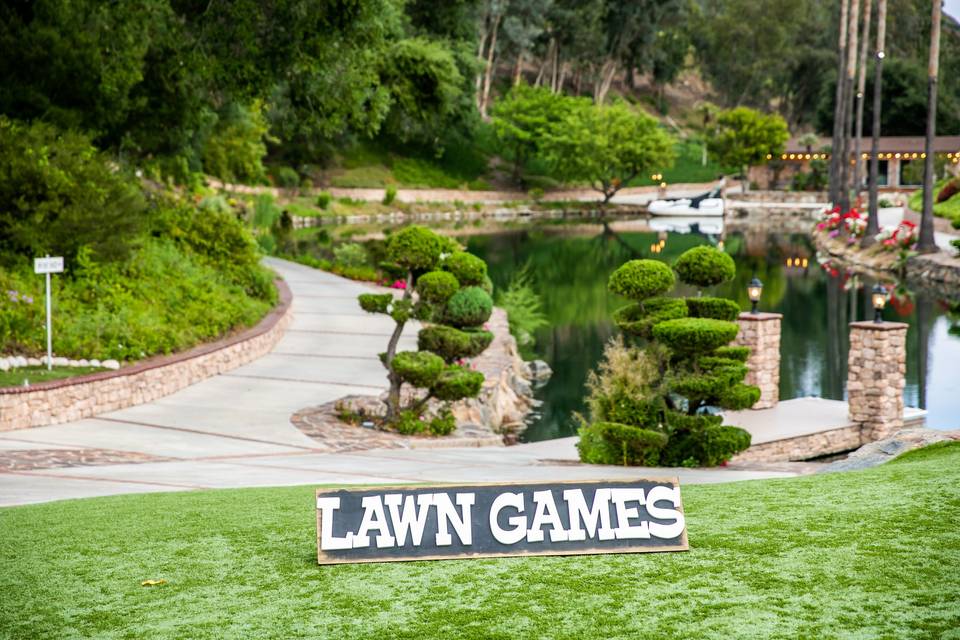 Lawn games anyone?