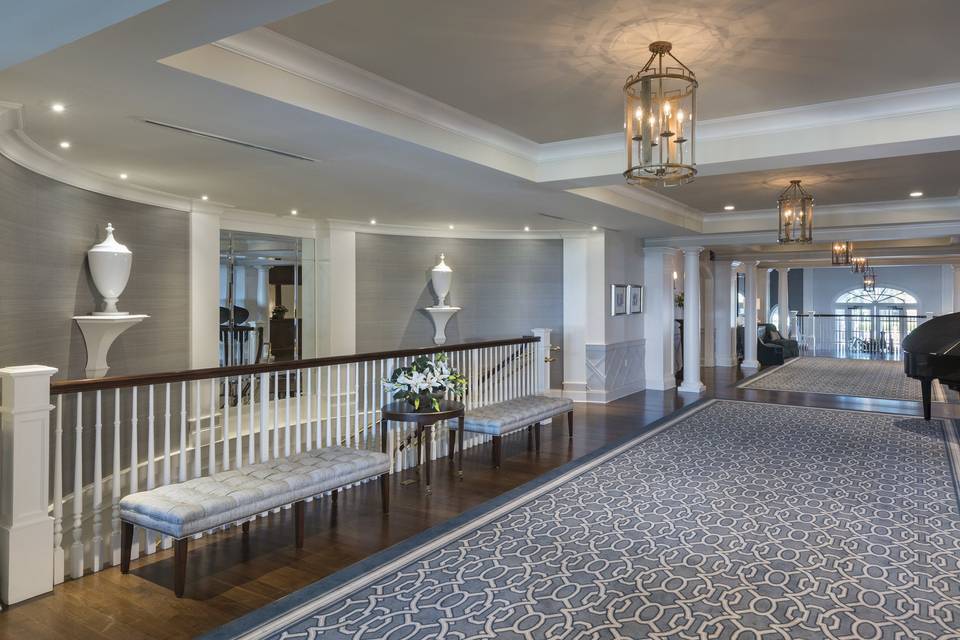 Clubhouse foyer