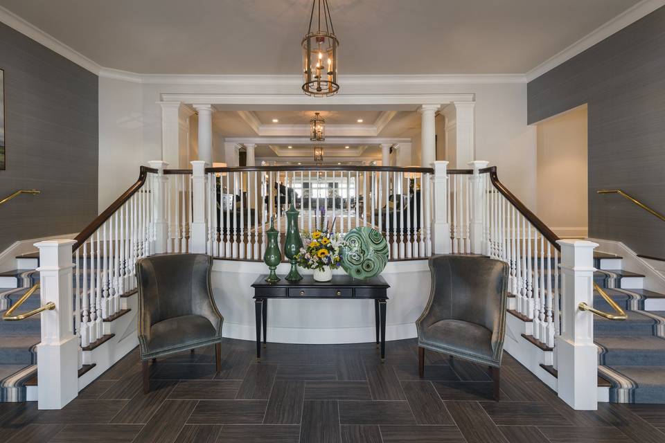 Clubhouse foyer