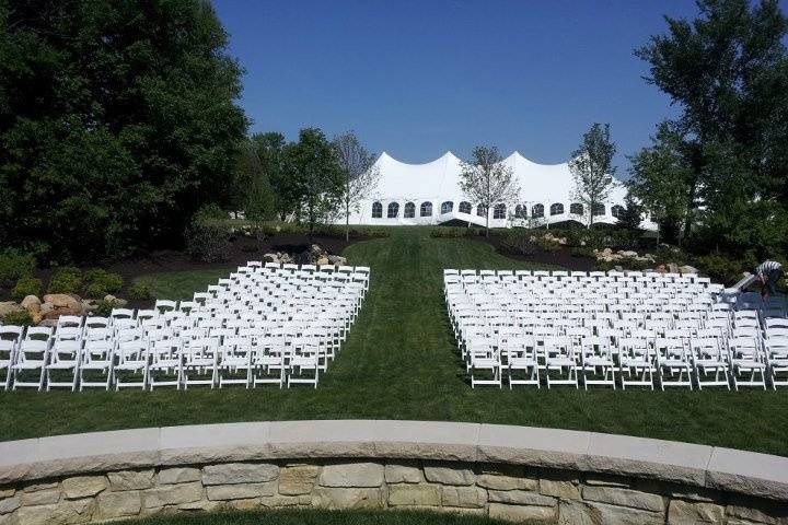 Outdoor ceremony