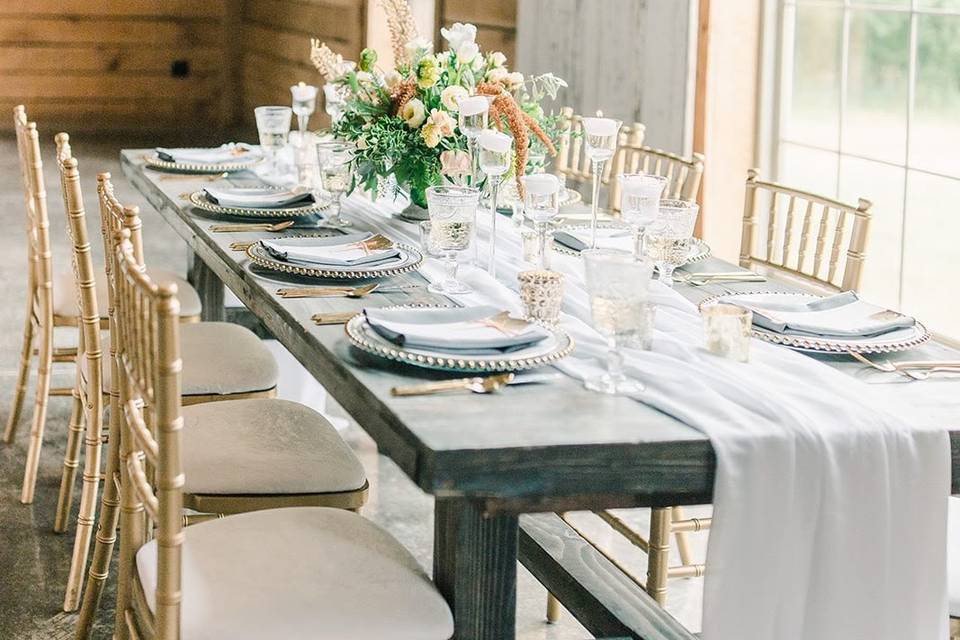 Reception tables