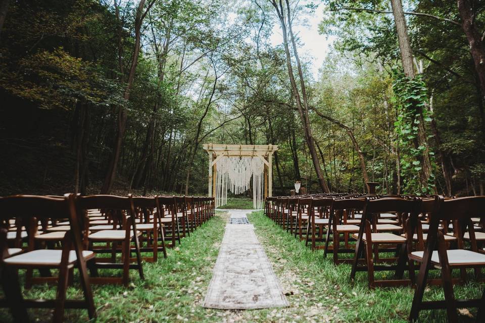 Outdoor ceremony