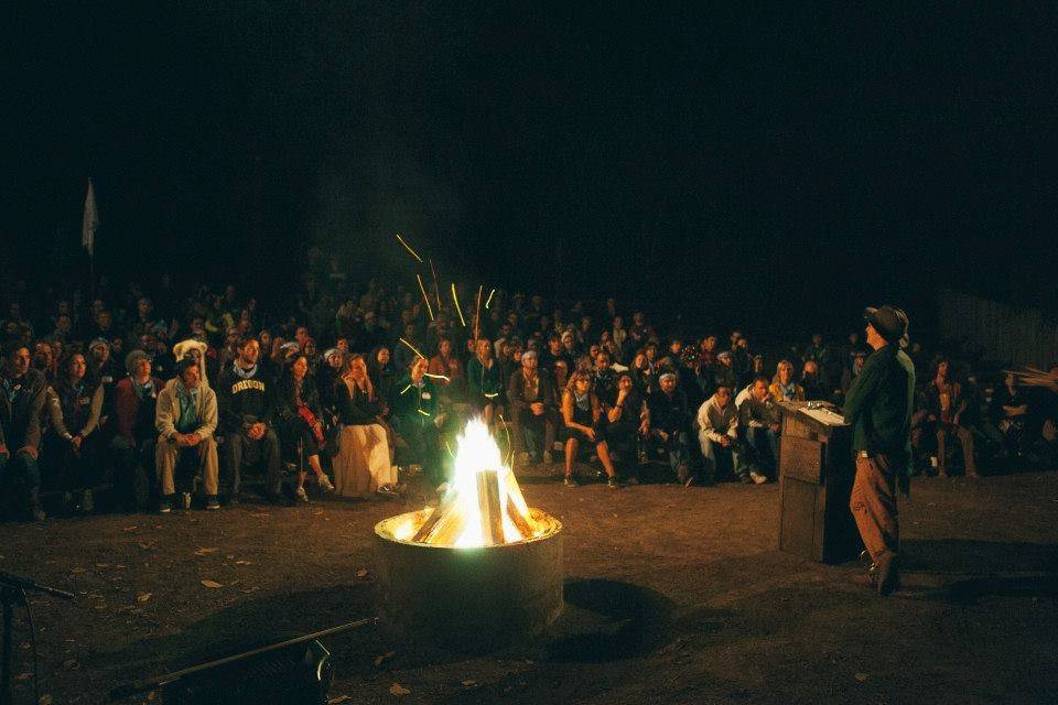 Amphitheater and Campfire.