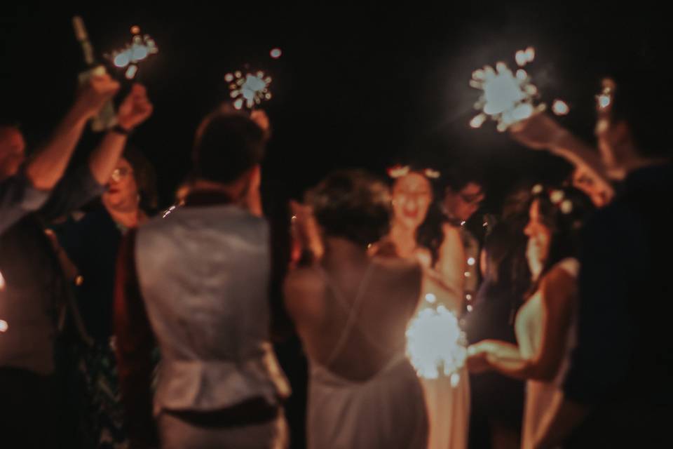 Sparkling Exit Celebration