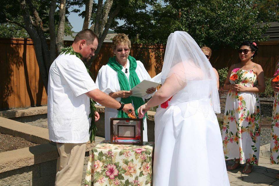 Sand ceremony