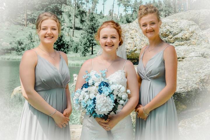 Taitlyn and the Bridesmaids