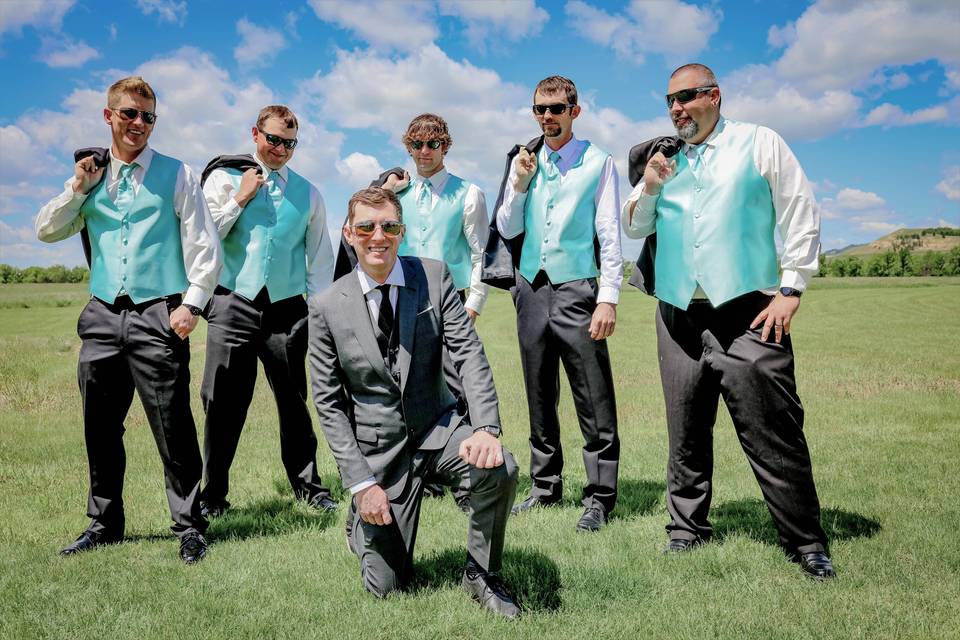 Brian and Groomsmen