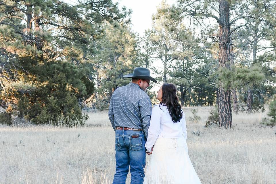 Bride and groom