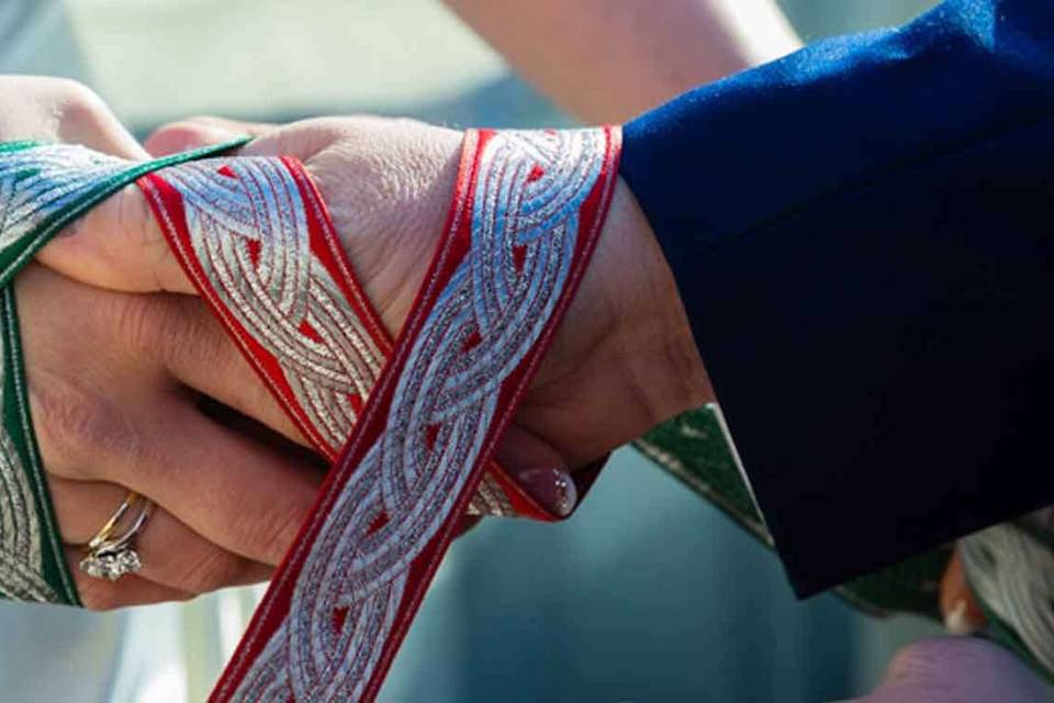 Handfasting ceremony