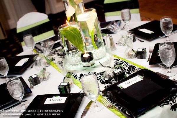 Events Decorated - Table Design