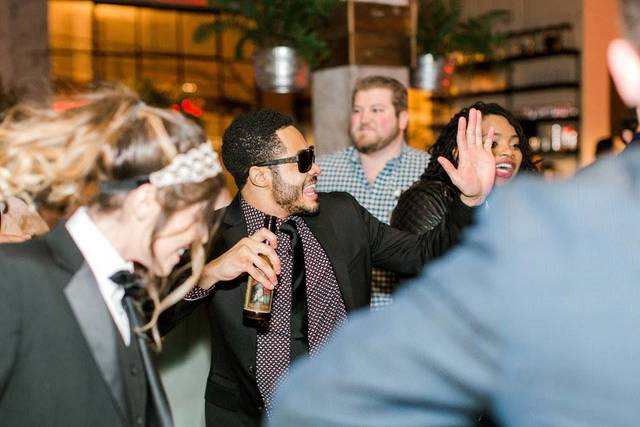 DJ keeping the party moving
