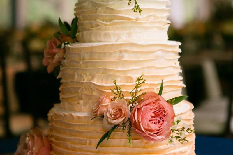Multiple layered cake