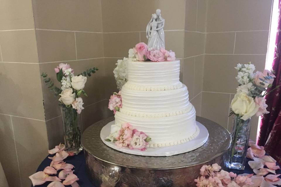 Stacked Wedding cake