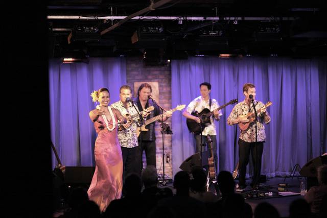 Andrew Wang and the band