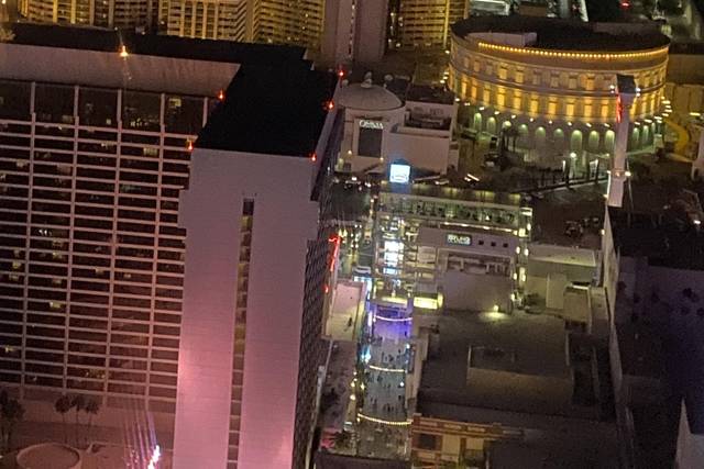 Vegas wedding from the High Ro
