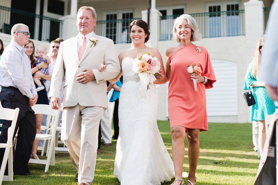 Wedding procession