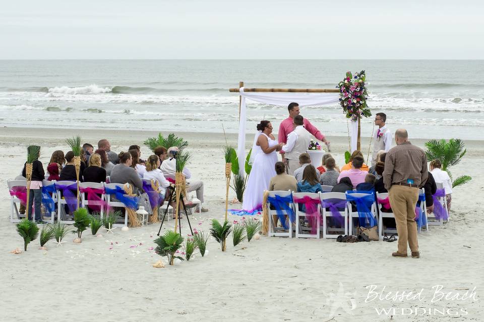 Colorful ceremony