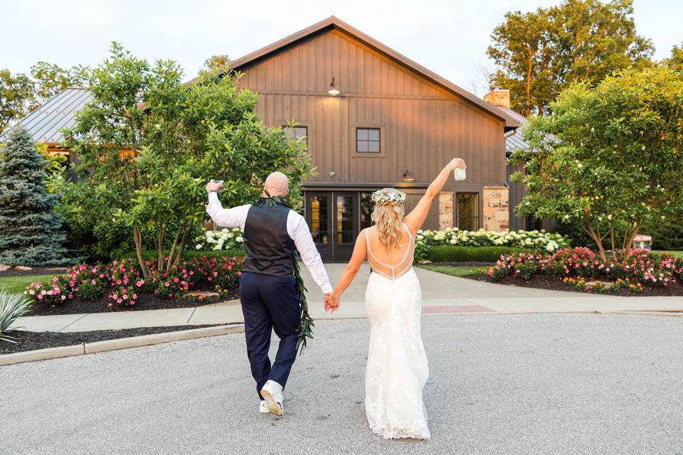 Bride and groom