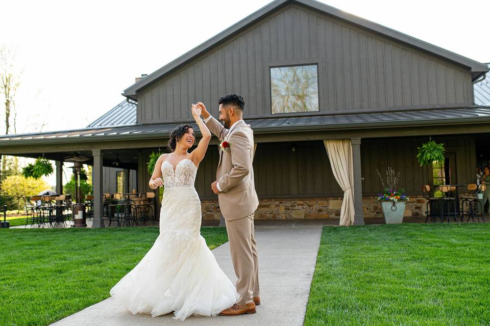 Bride and groom