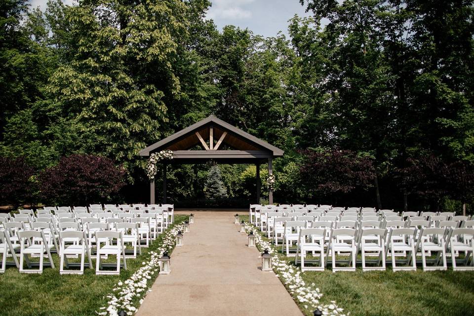 Outdoor wedding