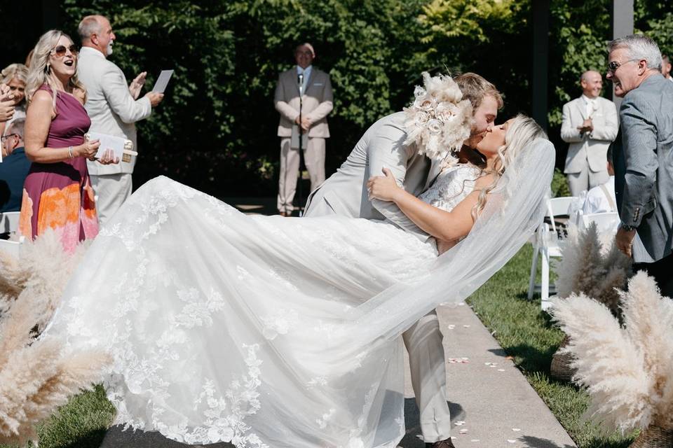 Bride and groom