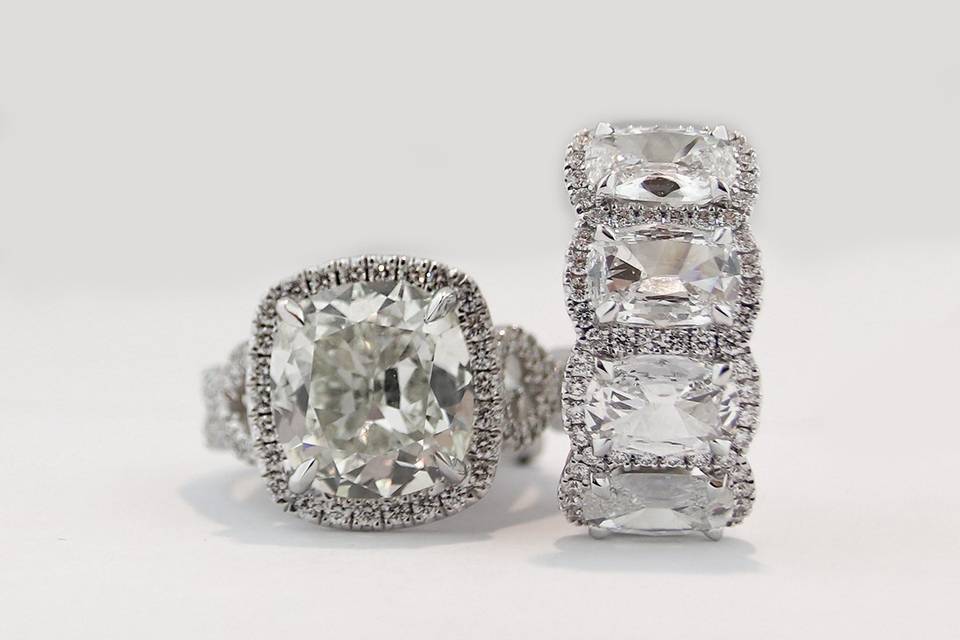 How To Wear Multiple Diamond Rings - Solomon Brothers