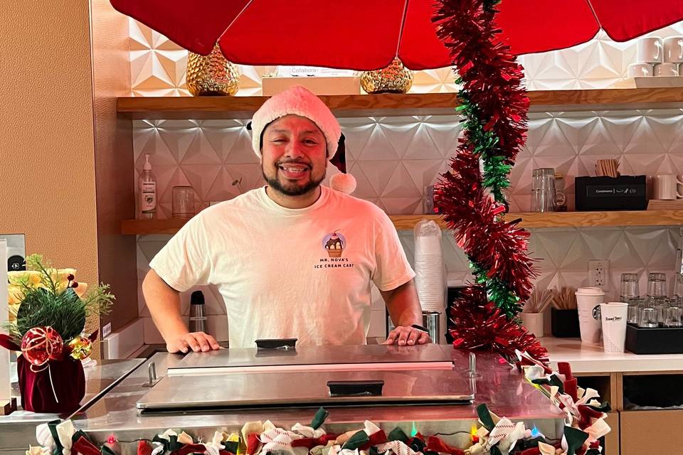 Mr. Nova’s Ice Cream Cart