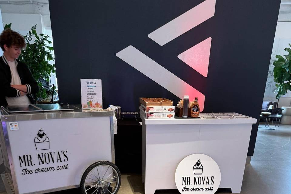 Mr. Nova’s Ice Cream Cart