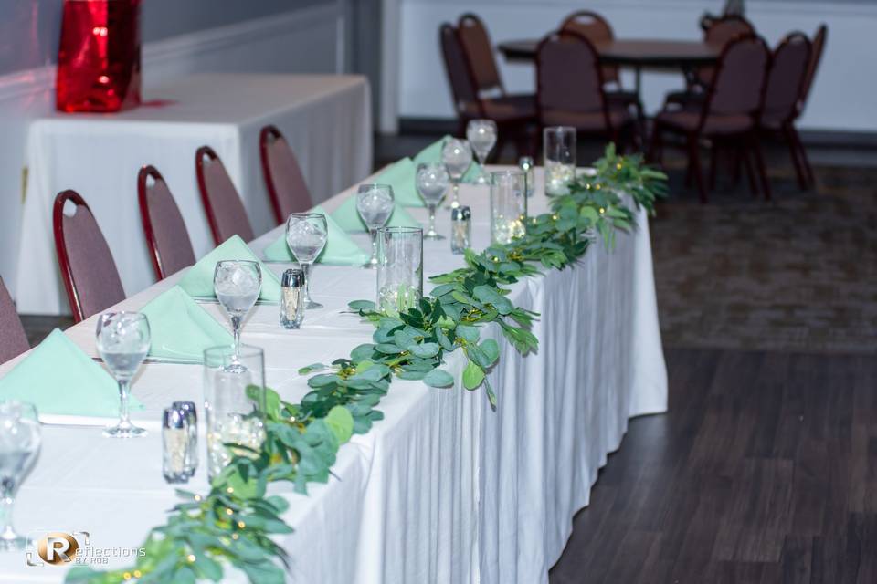 Wedding Party Table