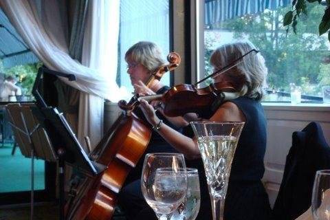 String duo for cocktails