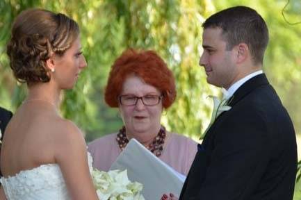 Sue & Ruth's intimate civil union ceremony was on their 20th anniversary!