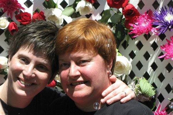 Pat & Ellen were my first civil union ceremony! So exciting to be making history!