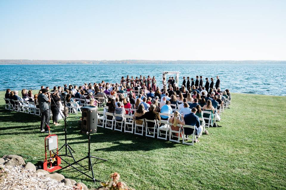 Ceremony at the beach