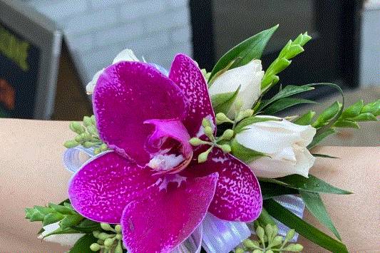 Beautiful Orchid corsage