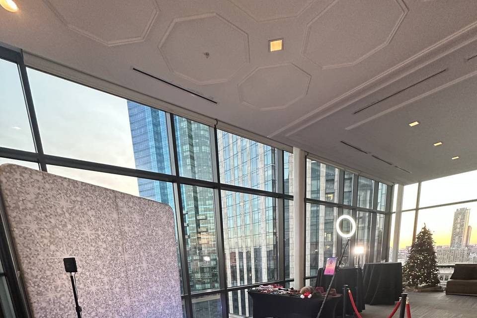 360 Video booth setup