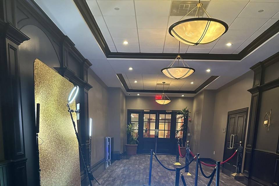 360 Video booth setup