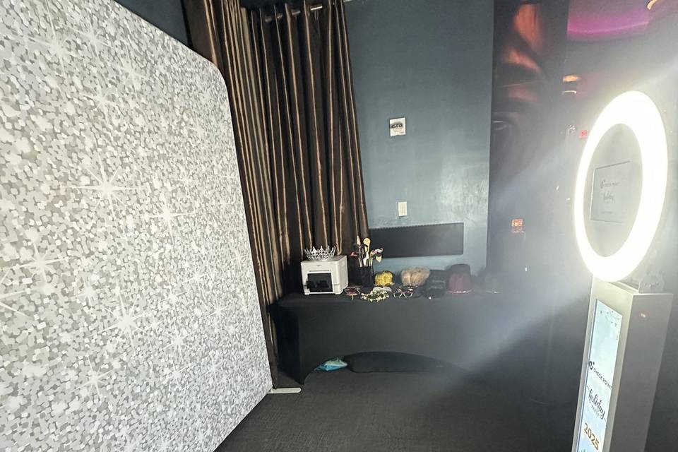 LCD Selfie booth setup