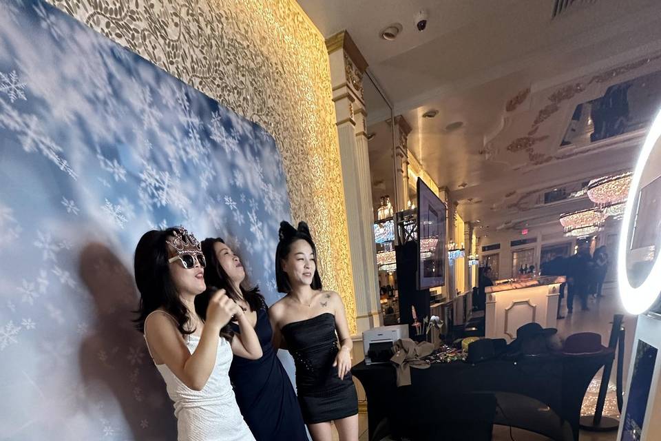 LCD Selfie booth setup