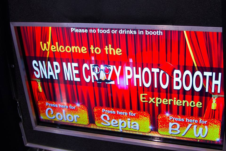 Snap Me Crazy Photo Booths