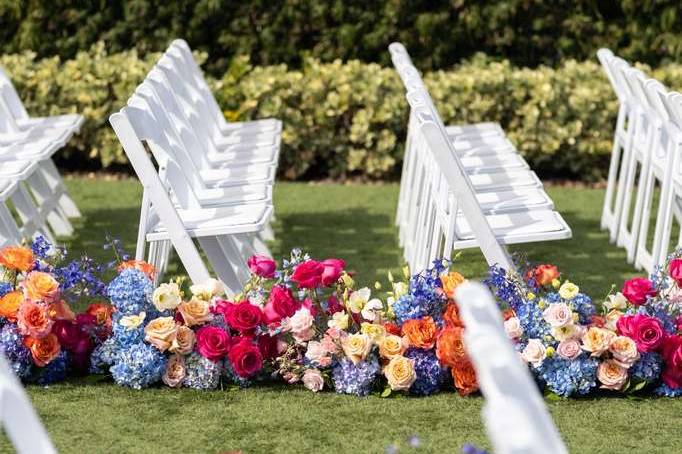 Ceremony aisle