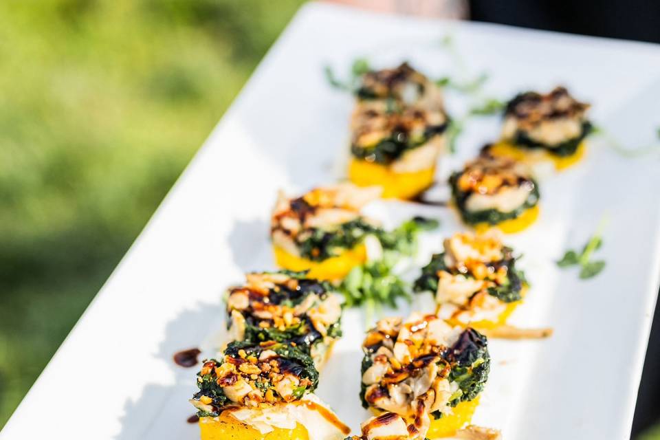 Polenta bites