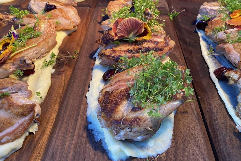 Pheasant & parsnips